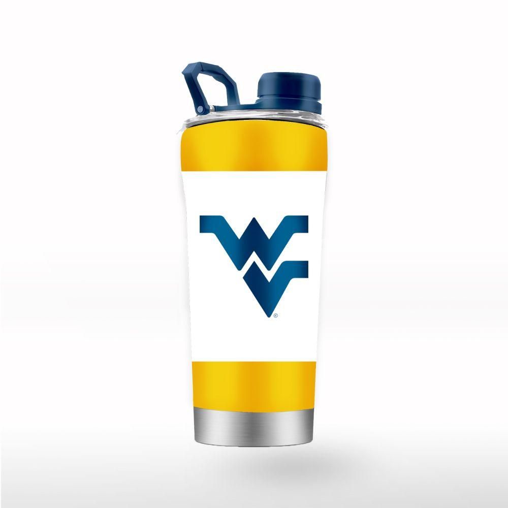 West Virginia GTL 20 Oz Striped Shaker