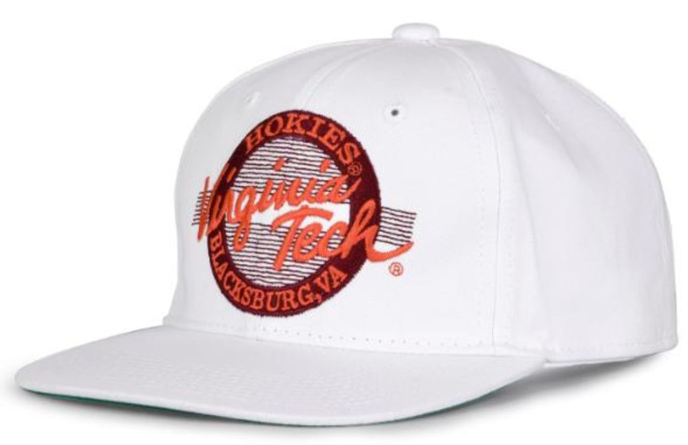 Virginia Tech Retro Circle Adjustable Hat