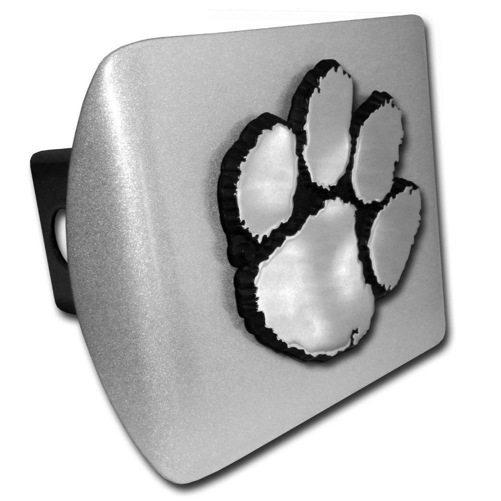 Clemson Chrome Emblem Metal Hitch Cover