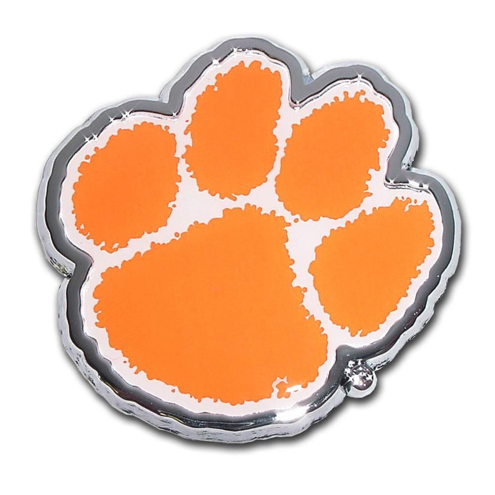  Clemson | Clemson Color Chrome Auto Emblem | Alumni Hall