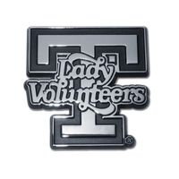  Lady Vols | Tennessee Lady Vols Chrome Auto Emblem | Orange Mountain Designs