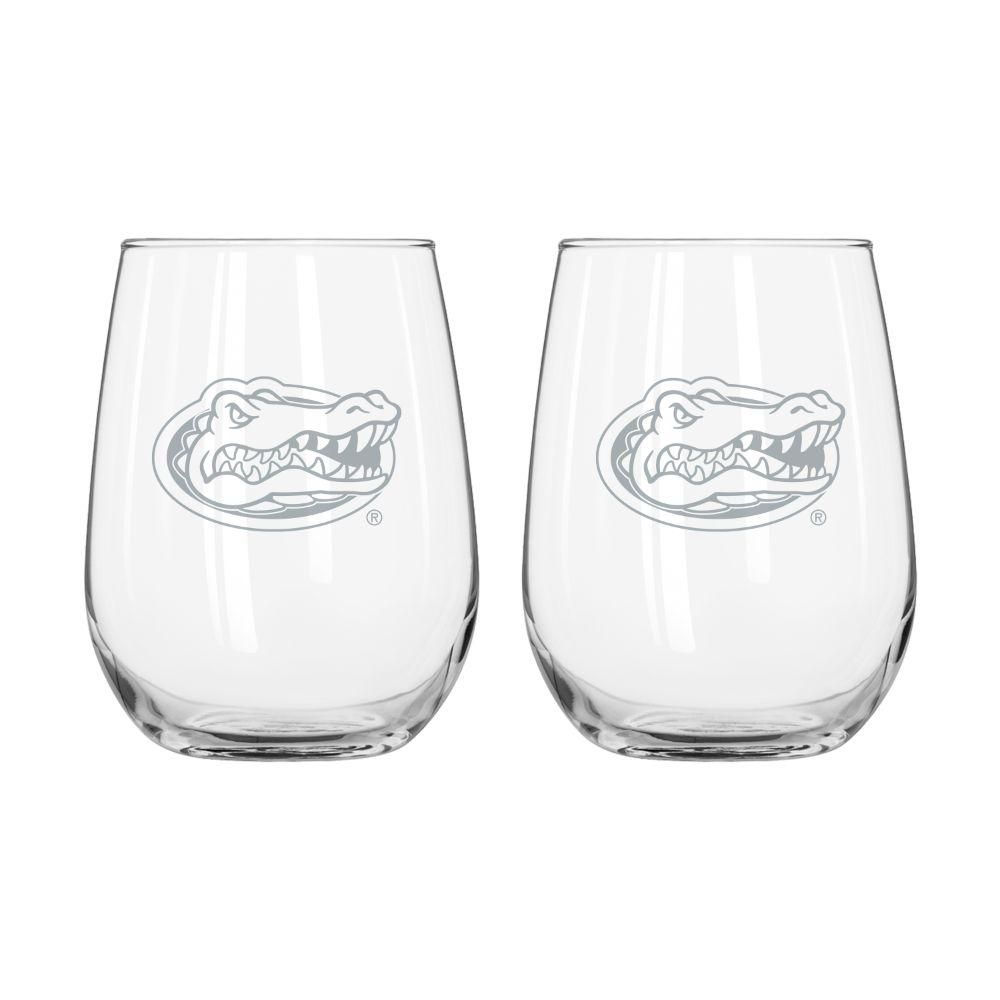  Gators | Florida Frost Curved Beverage Glass | Alumni Hall