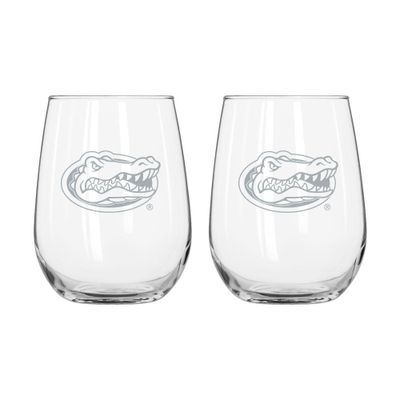  Gators | Florida Frost Curved Beverage Glass | Alumni Hall