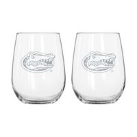  Gators | Florida Frost Curved Beverage Glass | Alumni Hall