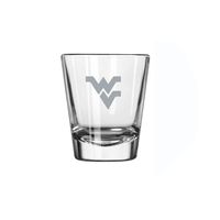  Wvu | West Virginia 2 Oz Frost Shot Glass | Alumni Hall