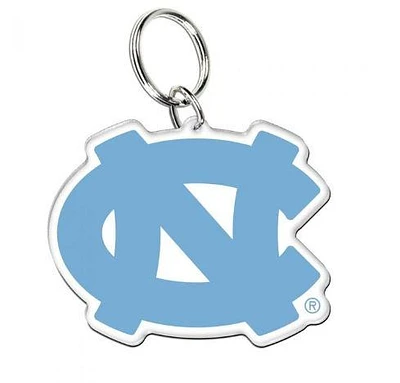 UNC Acrylic Interlock NC Key Ring