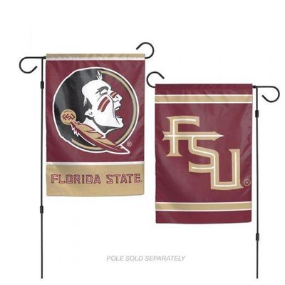  Fsu | Florida State Double Sided Garden Flag | Alumni Hall