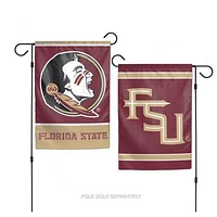Florida State Double Sided Garden Flag
