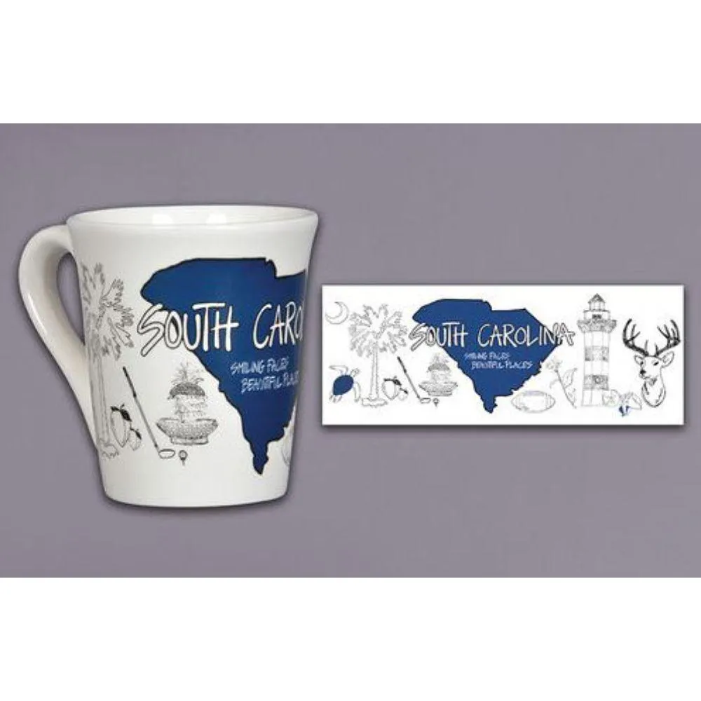  Ahs | Magnolia Lane State Icons Mug | Alumni Hall