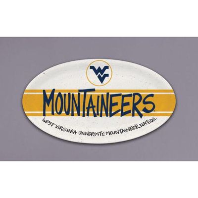  Wvu | West Virginia Magnolia Lane Melamine Mountaineers Oval Platter | Alumni Hall
