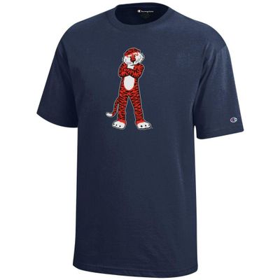 Auburn Champion Youth Giant Standing Aubie Tee