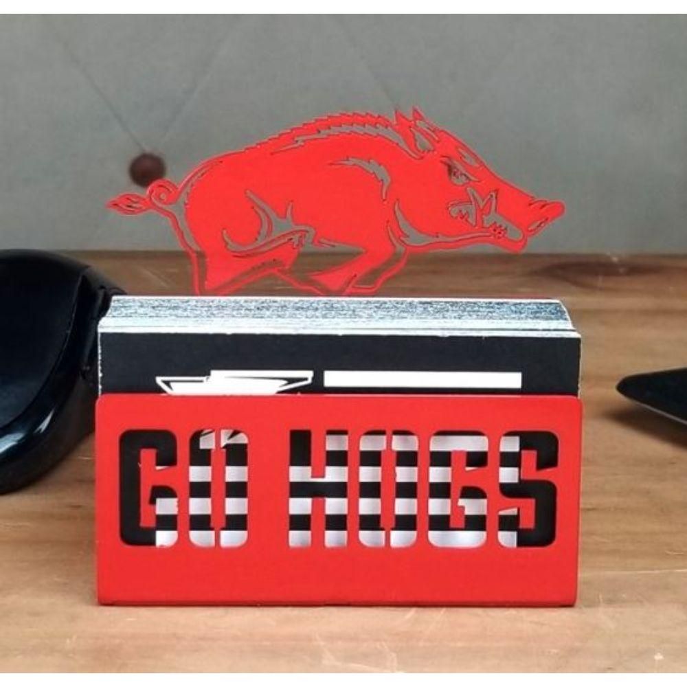  Razorbacks | Arkansas Business Card Holder | Alumni Hall