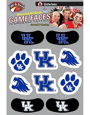 Kentucky Waterless Game Face Decals Combo Pack