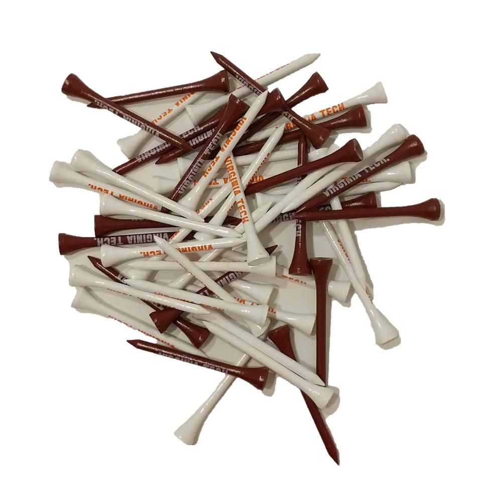  Vt | Virginia Tech 50 Pack Golf Tees | Alumni Hall