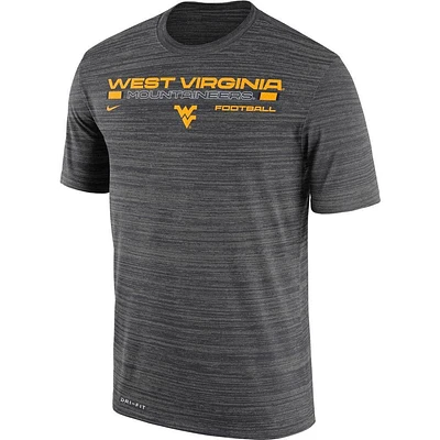 West Virginia Nike Men's Legend Velocity Short Sleeve Tee