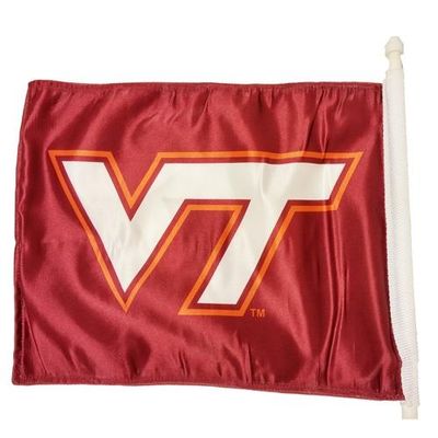  Virginia Tech Car Flag (Maroon)