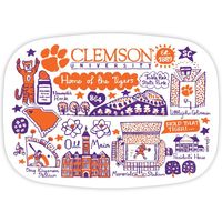  Clemson | Clemson Tigers Julia Gash 14 Inch Serving Platter | Alumni Hall