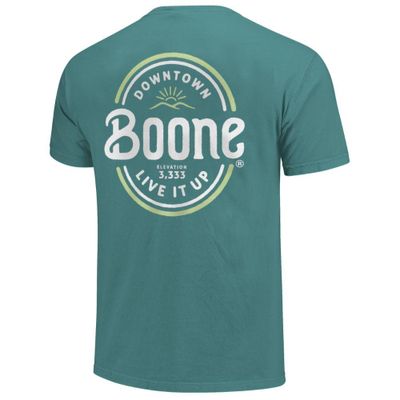 Ahs | Boone Mural Short Sleeve Comfort Colors Tee Alumni Hall