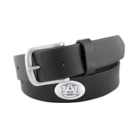 Auburn Zep-Pro Black Leather Concho Belt