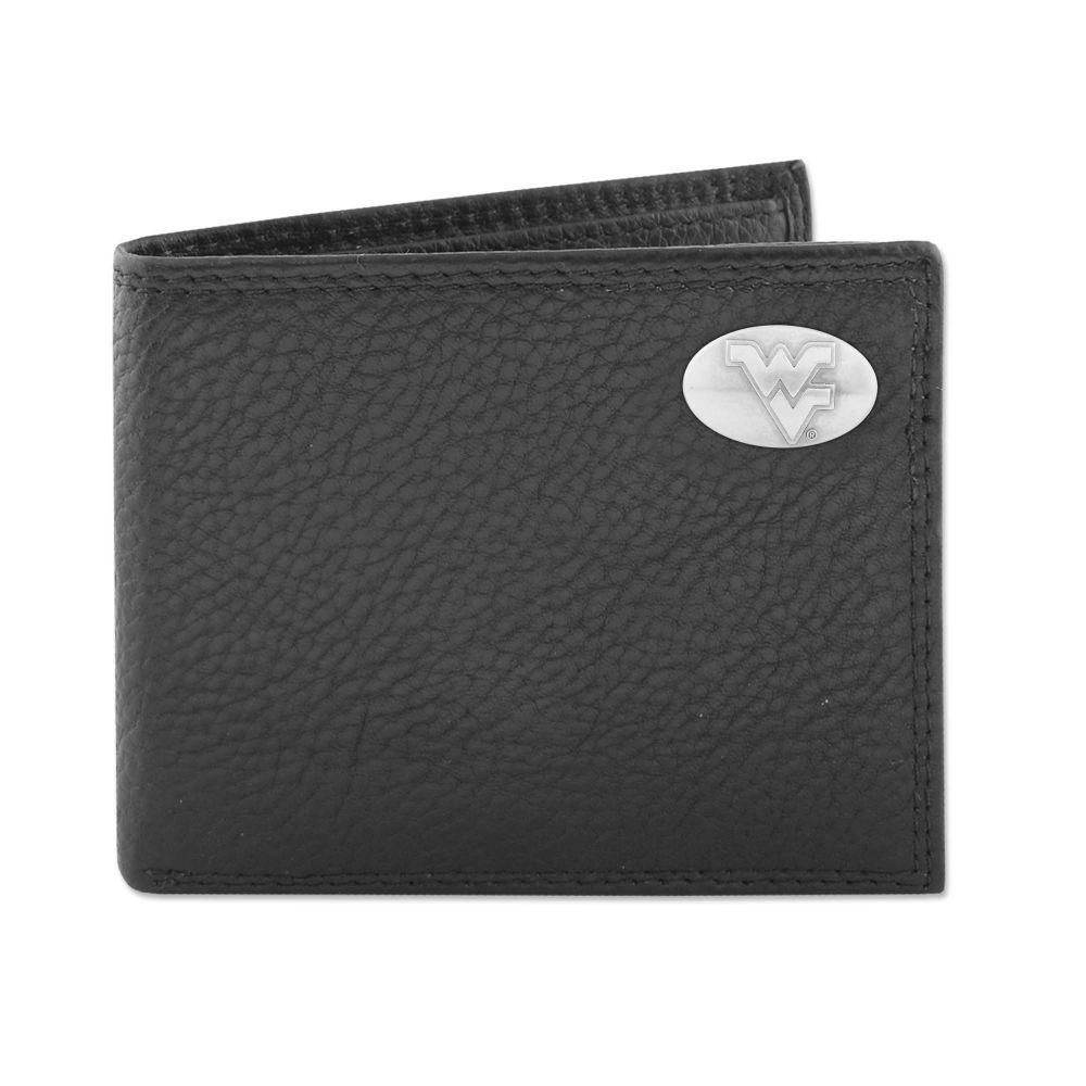  Wvu | West Virginia Zeppro Bifold With Concho Wallet | Alumni Hall