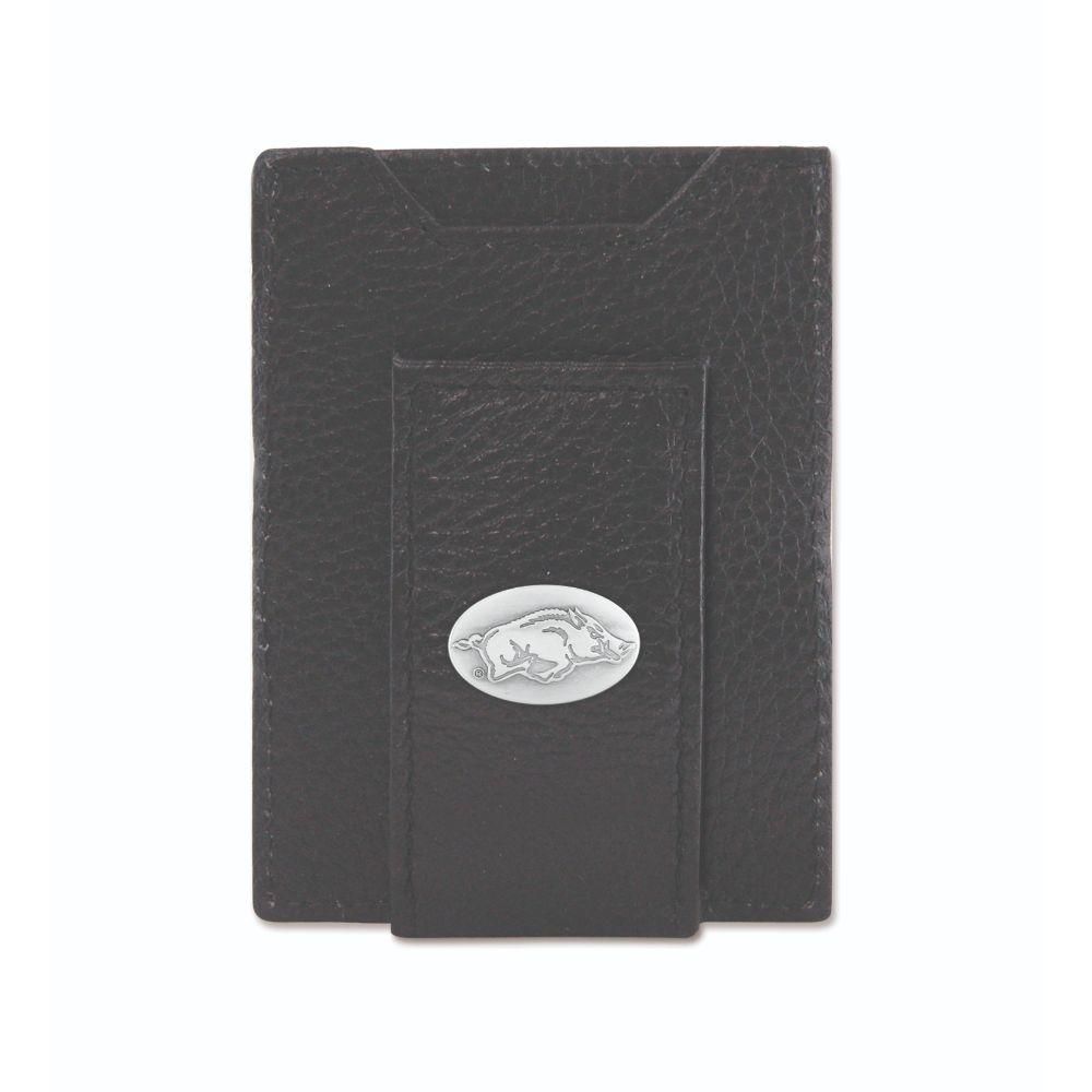  Razorbacks | Arkansas Zeppro Front Pocket Wallet With Concho | Alumni Hall