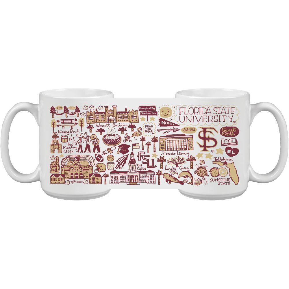  Fsu | Florida State Julia Gash 15oz Grande Mug | Alumni Hall