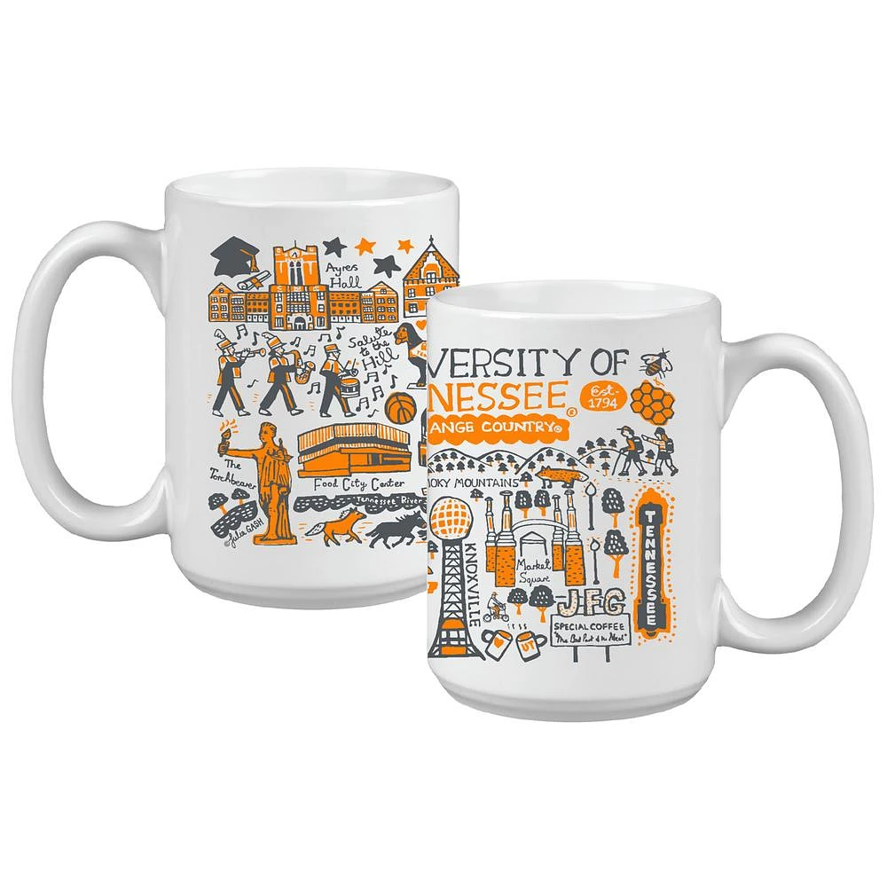 Tennessee Vols Julia Gash 15 Oz Grande Mug