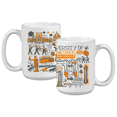 Tennessee Vols Julia Gash 15 Oz Grande Mug
