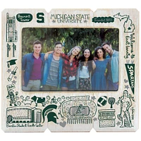 Michigan State Julia Gash 4 X 6 Distressed Frame