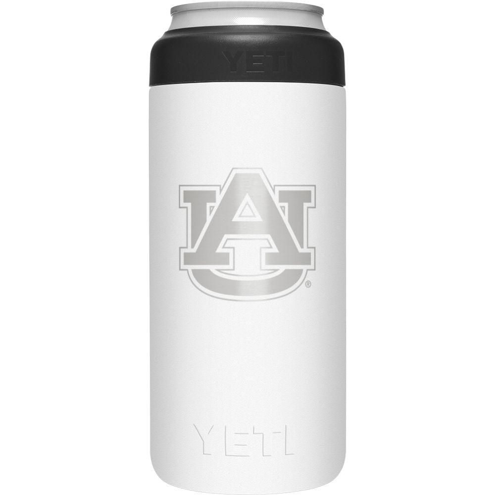  Aub | Auburn Yeti White Primary Logo Slim Colster | Alumni Hall