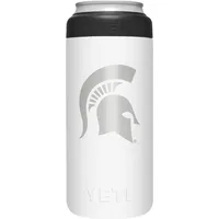  Spartans | Michigan State Yeti White Primary Logo Slim Colster | Alumni Hall