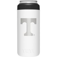 Tennessee Yeti White Primary Logo Slim Colster