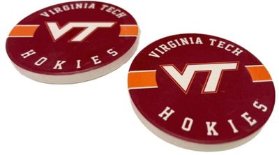  Vt | Virginia Tech 2 Pk Car Coasters | Alumni Hall