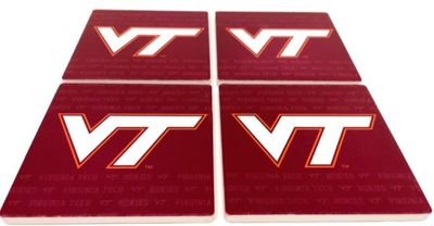  Vt | Virginia Tech 4 Pk Drink Coaster Set | Alumni Hall