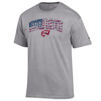 Western Kentucky Champion Arch Flag Fill Americana Tee