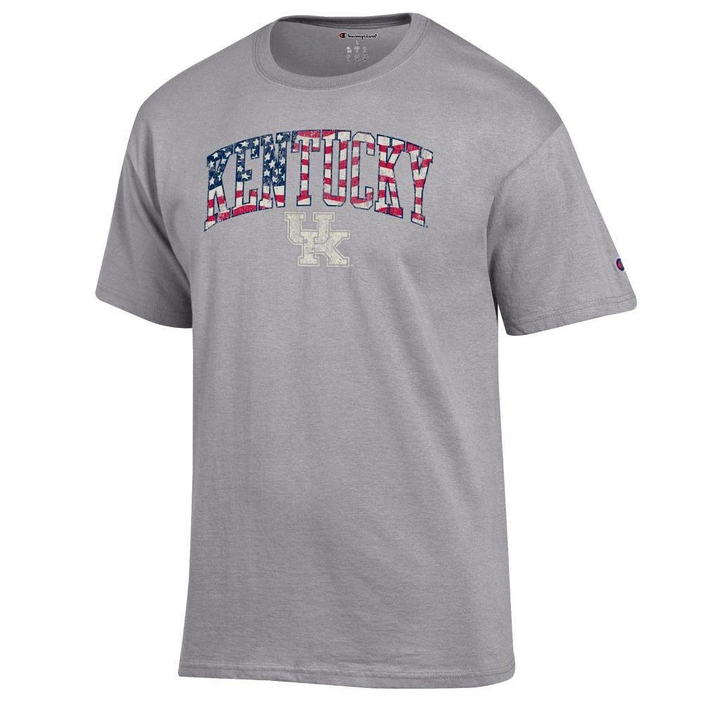 Kentucky Champion Arch Flag Fill Americana Tee