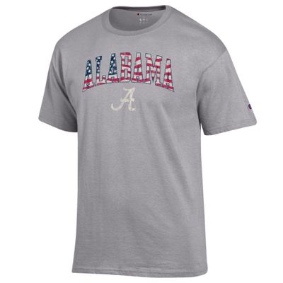 Bama | Alabama Champion Arch Flag Fill Americana Tee Alumni Hall