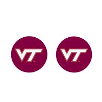  Hokies | Virginia Tech 2pk Car Coaster | Alumni Hall