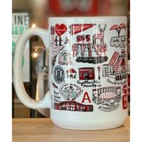  Razorbacks | Arkansas Julia Gash 15oz Grande Mug | Alumni Hall