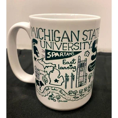 Michigan State Julia Gash 15 Oz Grande Mug