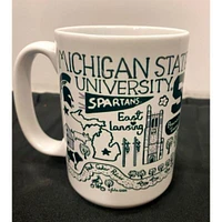 Michigan State Julia Gash 15 Oz Grande Mug