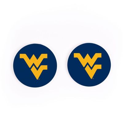 West Virginia 2-Pack Car Coaster