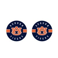  Aub | Auburn 2pk Striped Car Coaster | Alumni Hall