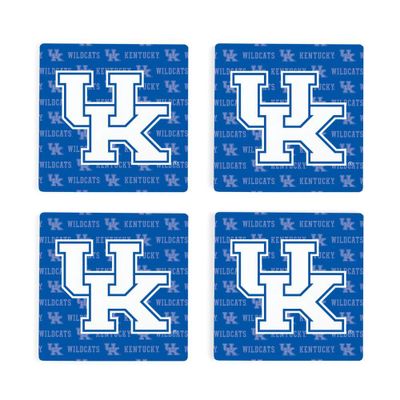  Cats | Kentucky 4pk Primary Repeat Logo Coaster | Alumni Hall
