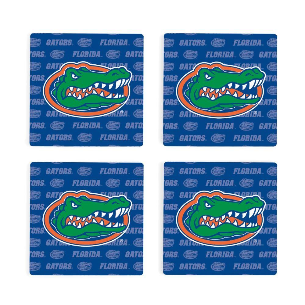 Florida 4-Pack Primary Repeat Logo Coaster