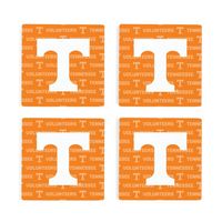  Vols | Tennessee 4pk Primary Repeat Logo Coaster | Alumni Hall