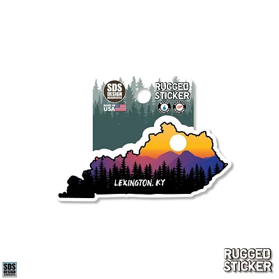 Seasons Design State Shaped Sunset 3.25