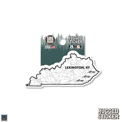 Seasons Design Lexington State Map 3.25