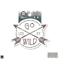  Ahs | Seasons Design Lexington Go Wild 3.25  Decal | Alumni Hall