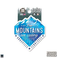 Ahs | Seasons Design The Mountains Are Calling 3.25 Decal | Alumni Hall